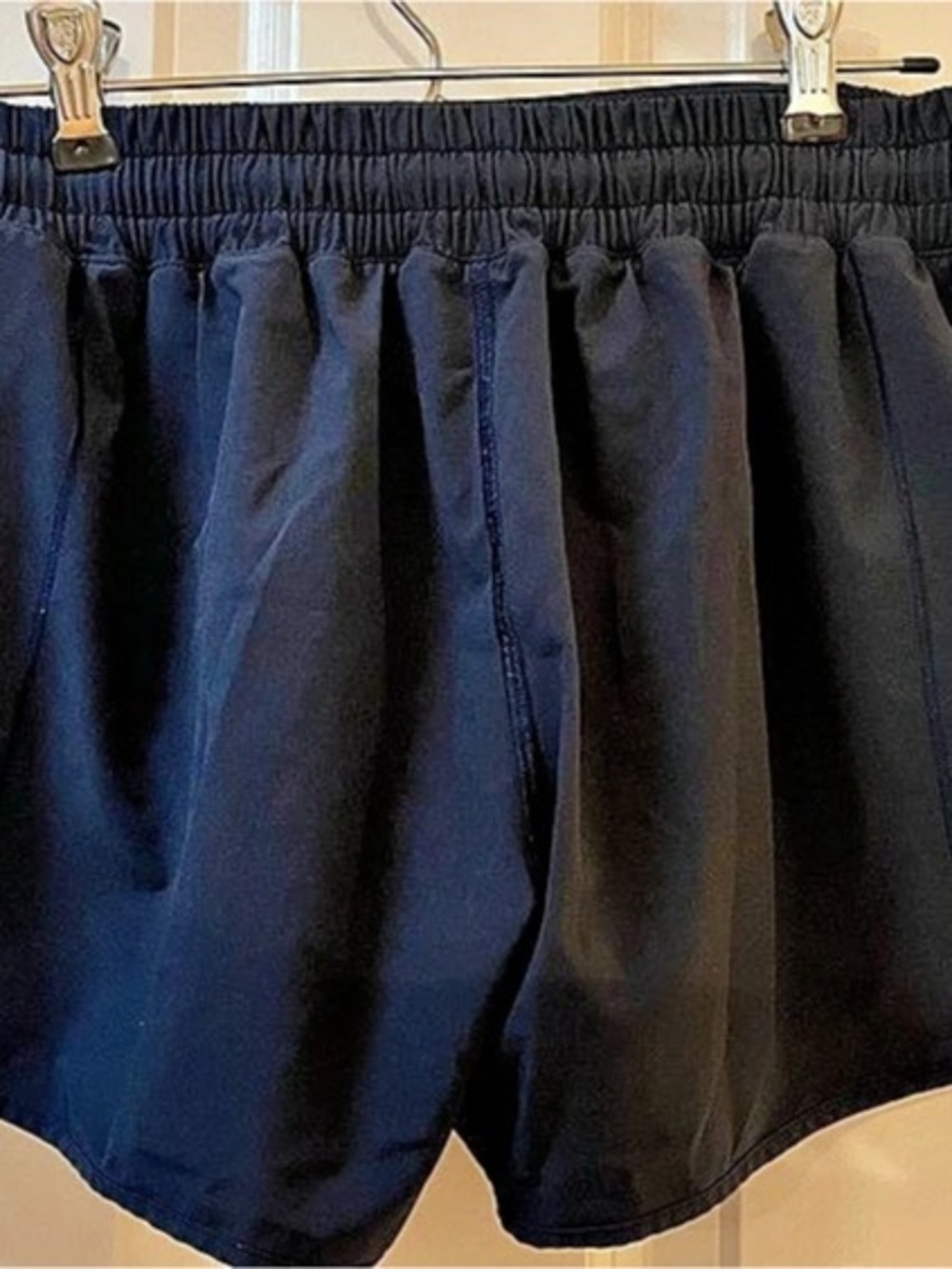 lululemon Hotty Hot Short II Athletic Shorts in Navy Blue Womens Size 8 Tall